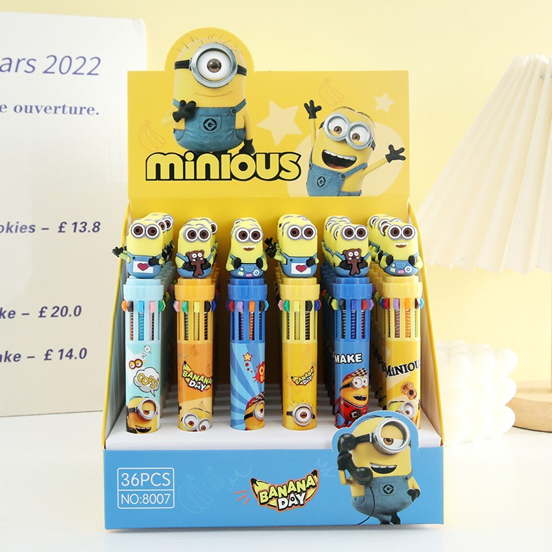 36pcs/set New Minions Anime10- - Stationery Supplier avaliação e preço