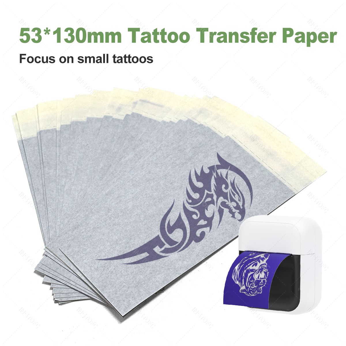 Mini Tattoo Paper Carbon 53mm  - Carbon Copy Book avaliação e preço