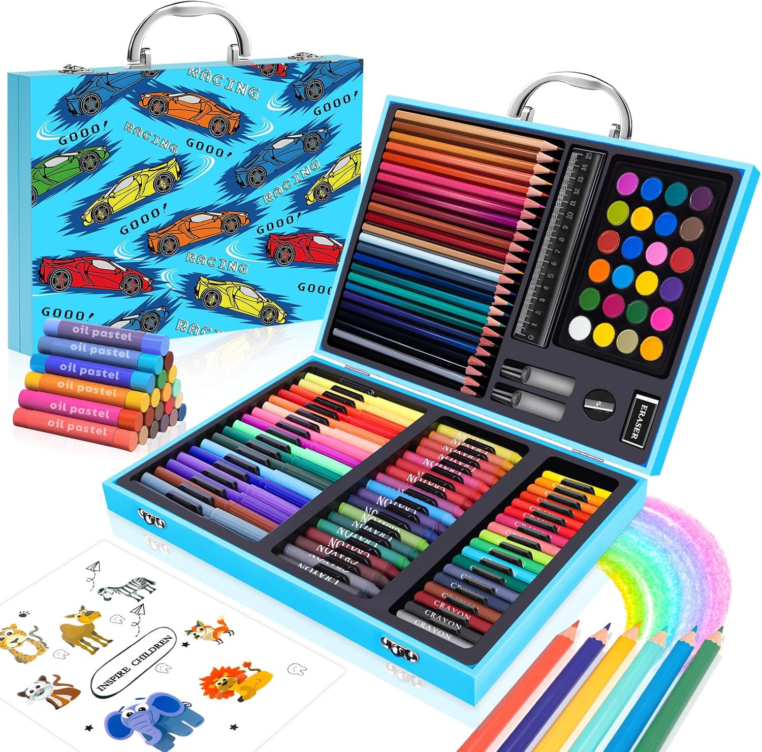 110PCS Arts & Crafts Supplies  - Highlighter Set Pastel avaliação e preço