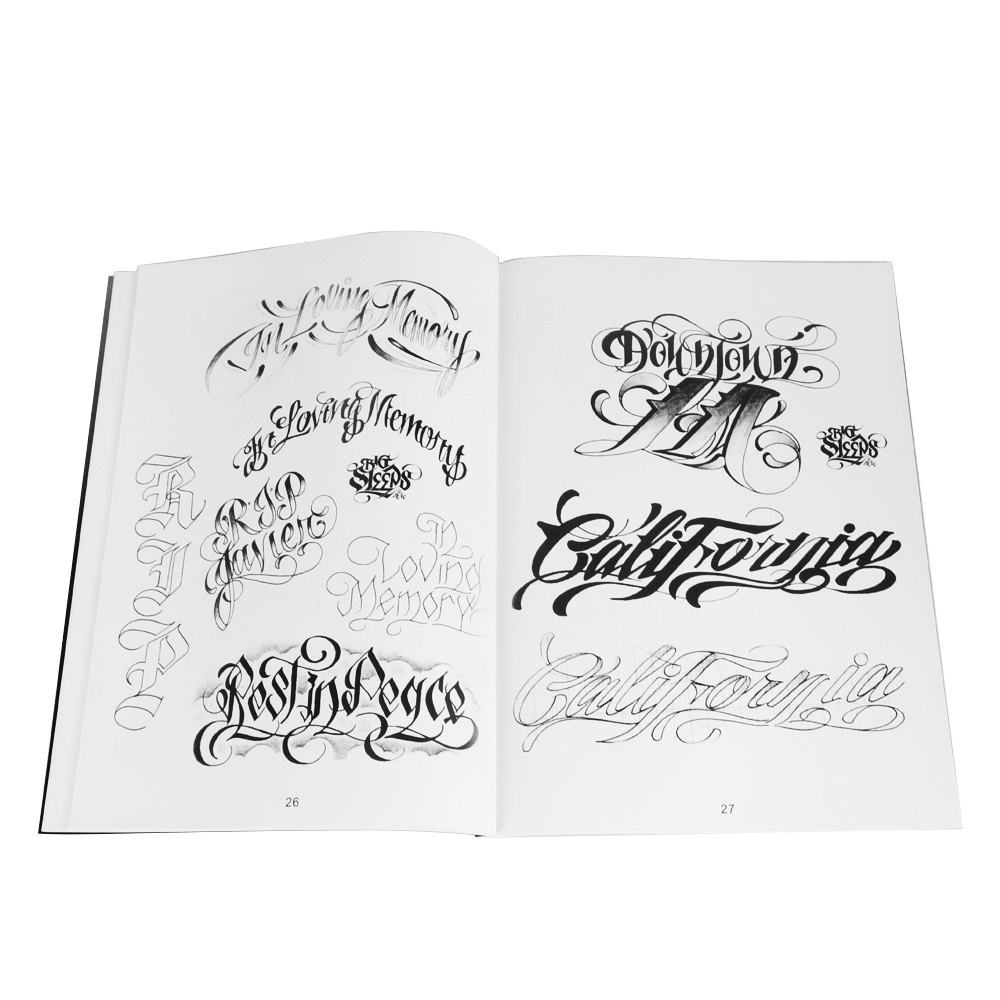 Tattoo Book Design English Wor - Carbon Copy Book avaliação e preço