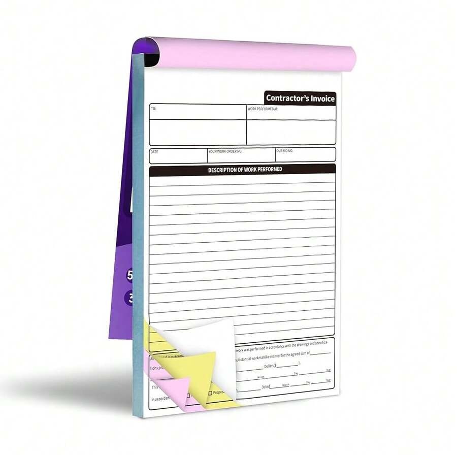Carbonless Contractor Invoice  - Carbon Copy Book avaliação e preço