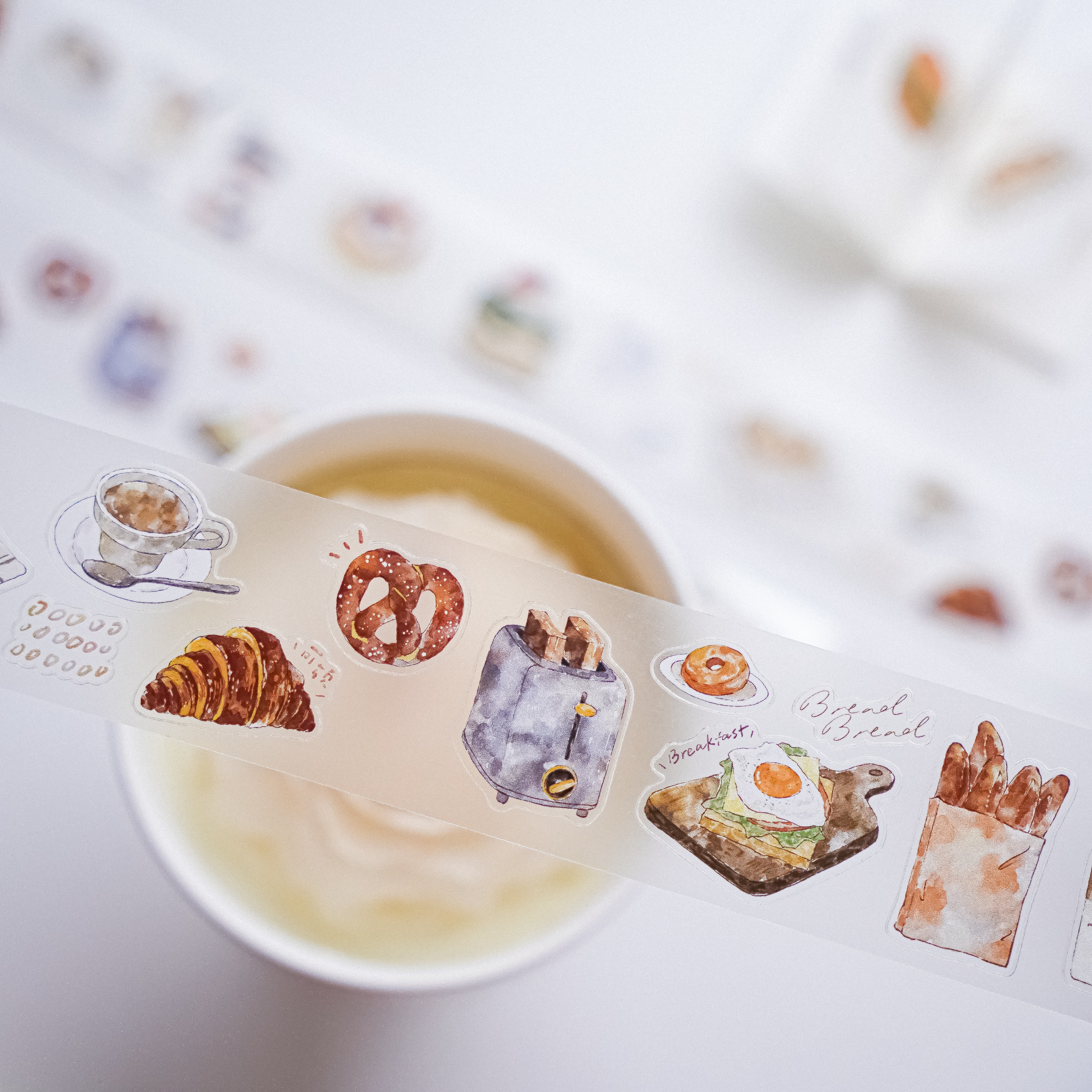 Jennyyuanzi Vintage Yummy Food - Washi Tape Set avaliação e preço