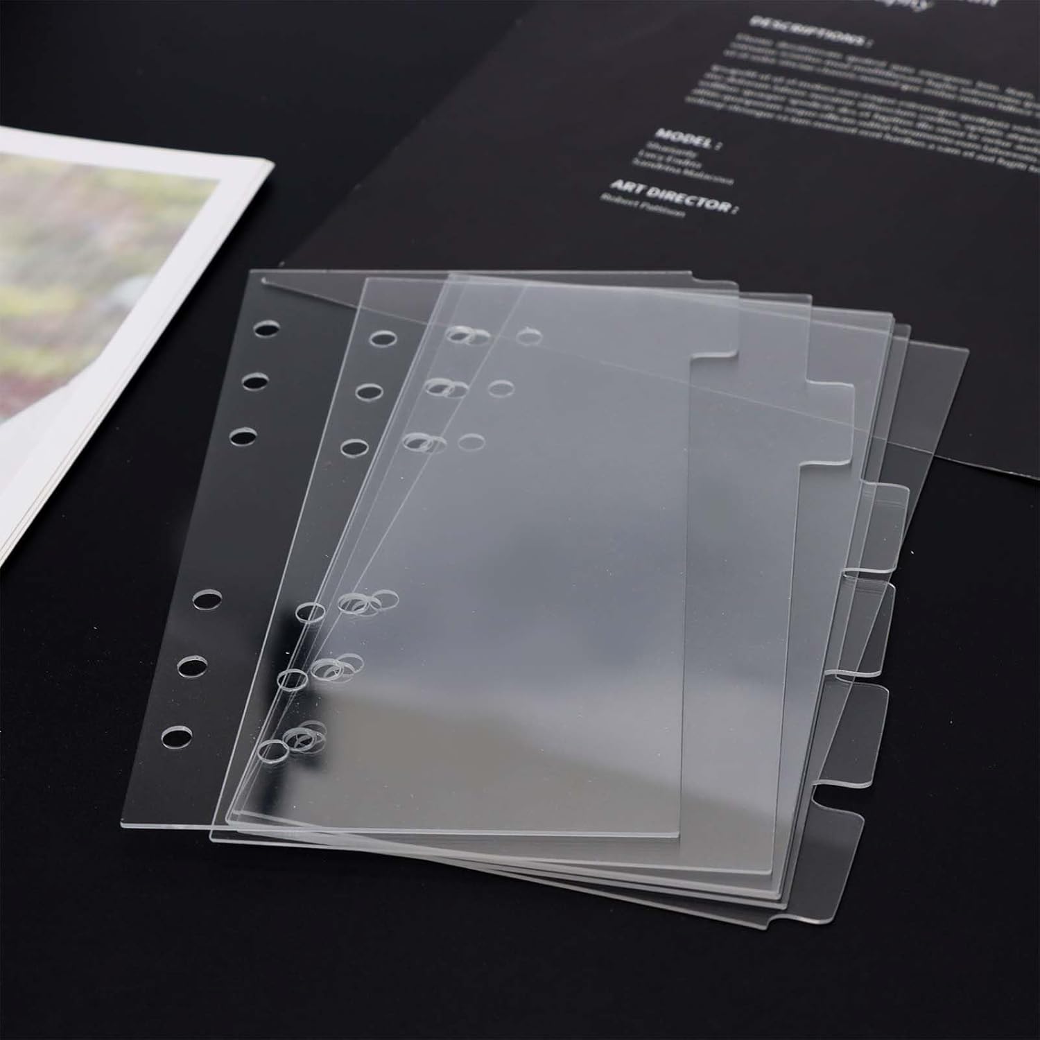 A5/A6/A7 Binder Dividers Plann - Index Tab Divider avaliação e preço