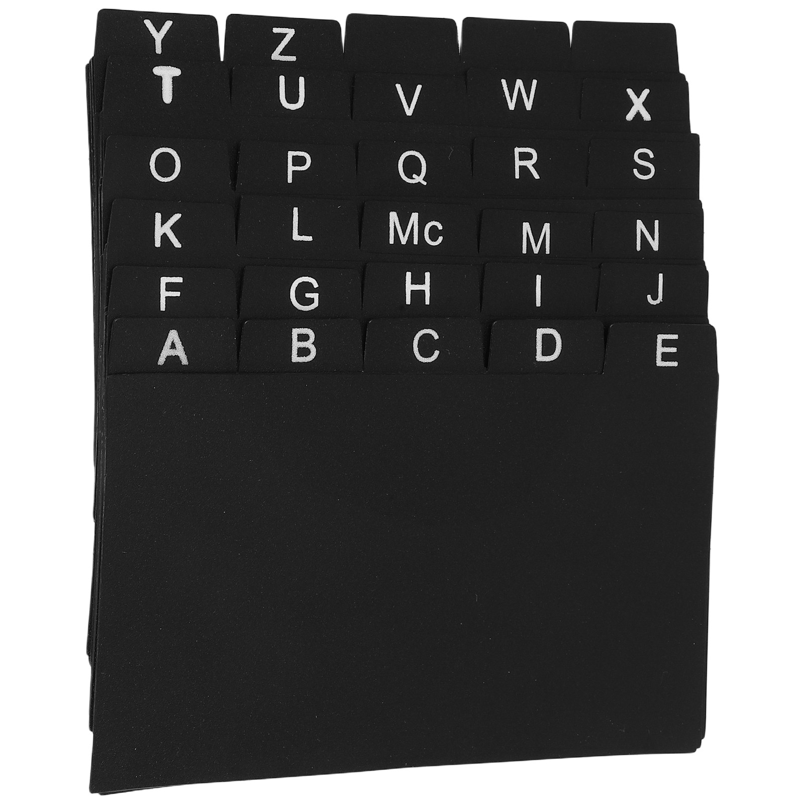 30Pcs Black Index Card Divider - Index Tab Divider avaliação e preço