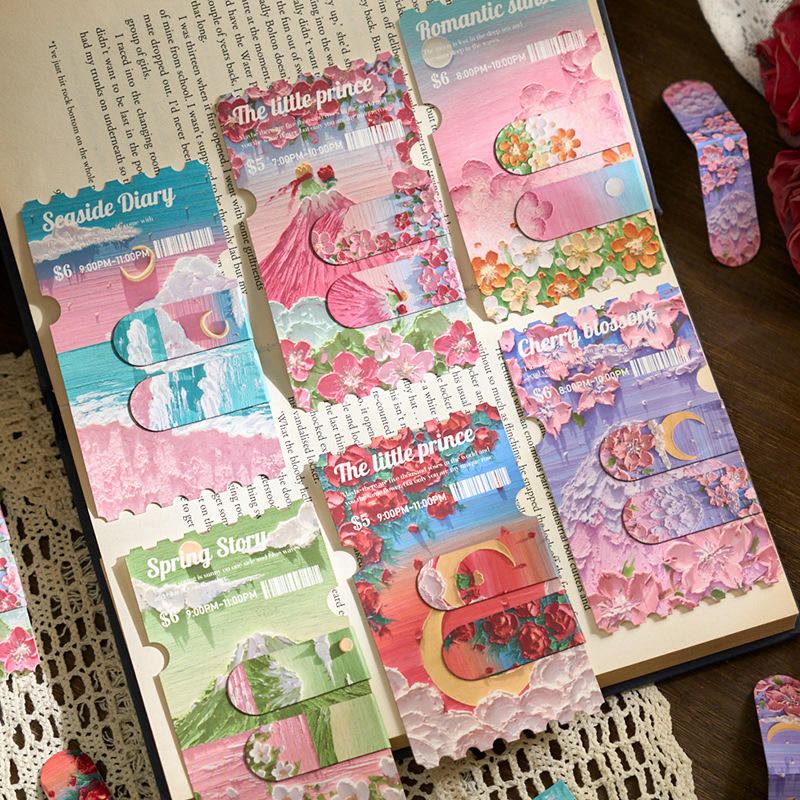 2 pcs Magnet Bookmarks Read de - Bookmark Magnetic Clip avaliação e preço