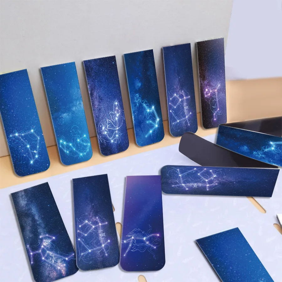 12 Pieces of Magnetic Bookmark - Bookmark Magnetic Clip avaliação e preço