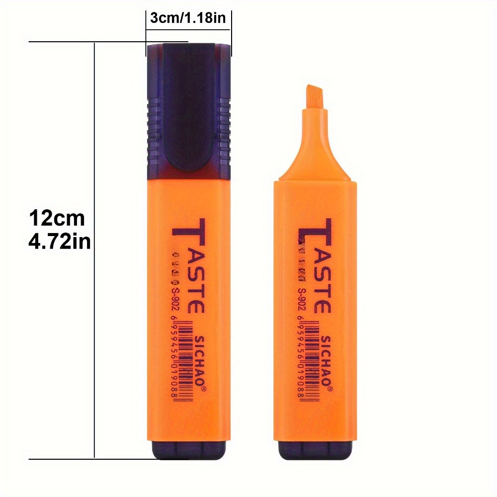 4PCS Fluorescent Highlighter P - Highlighter Set Pastel avaliação e preço