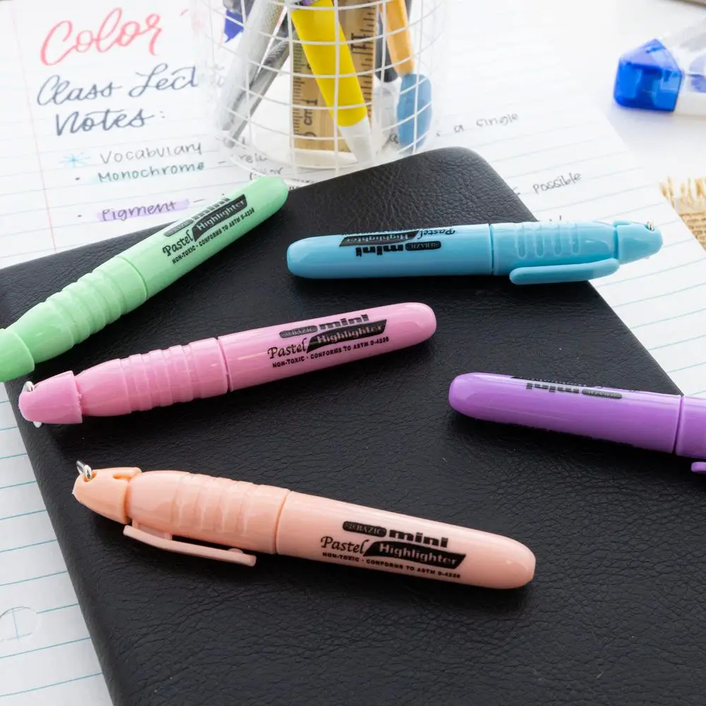 Mini Highlighter Pastel Color  - Highlighter Set Pastel avaliação e preço