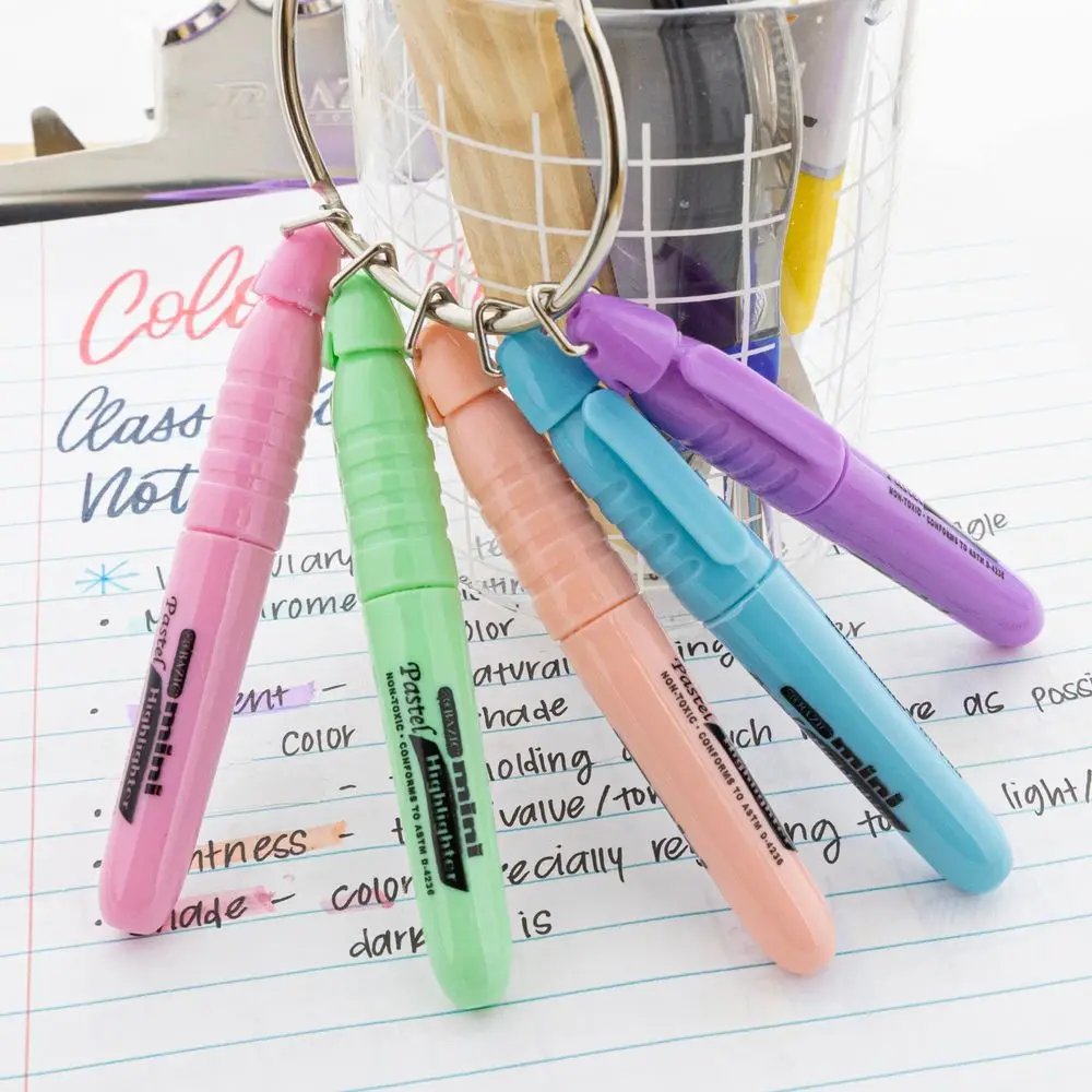 Mini Highlighter Pastel Color  - Highlighter Set Pastel avaliação e preço