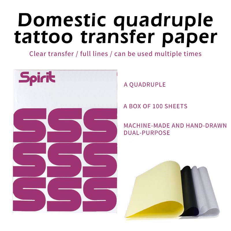 10/15/100pcs Tattoo Transfer P - Carbon Copy Book avaliação e preço