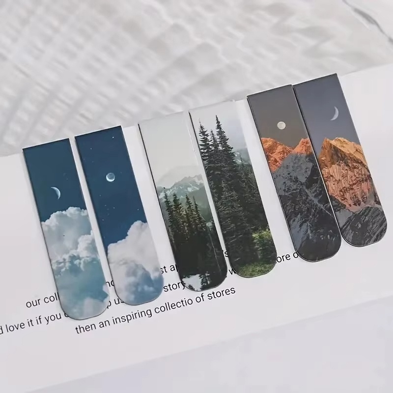 2Pcs/Set Magnetic Bookmarks Be - Paperclip Magnetic Set avaliação e preço