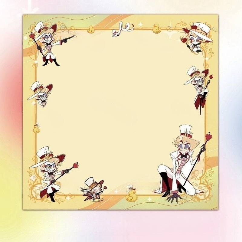 4Pcs Hazbin Hotel Zestial & Al - Stationery Warehouse avaliação e preço