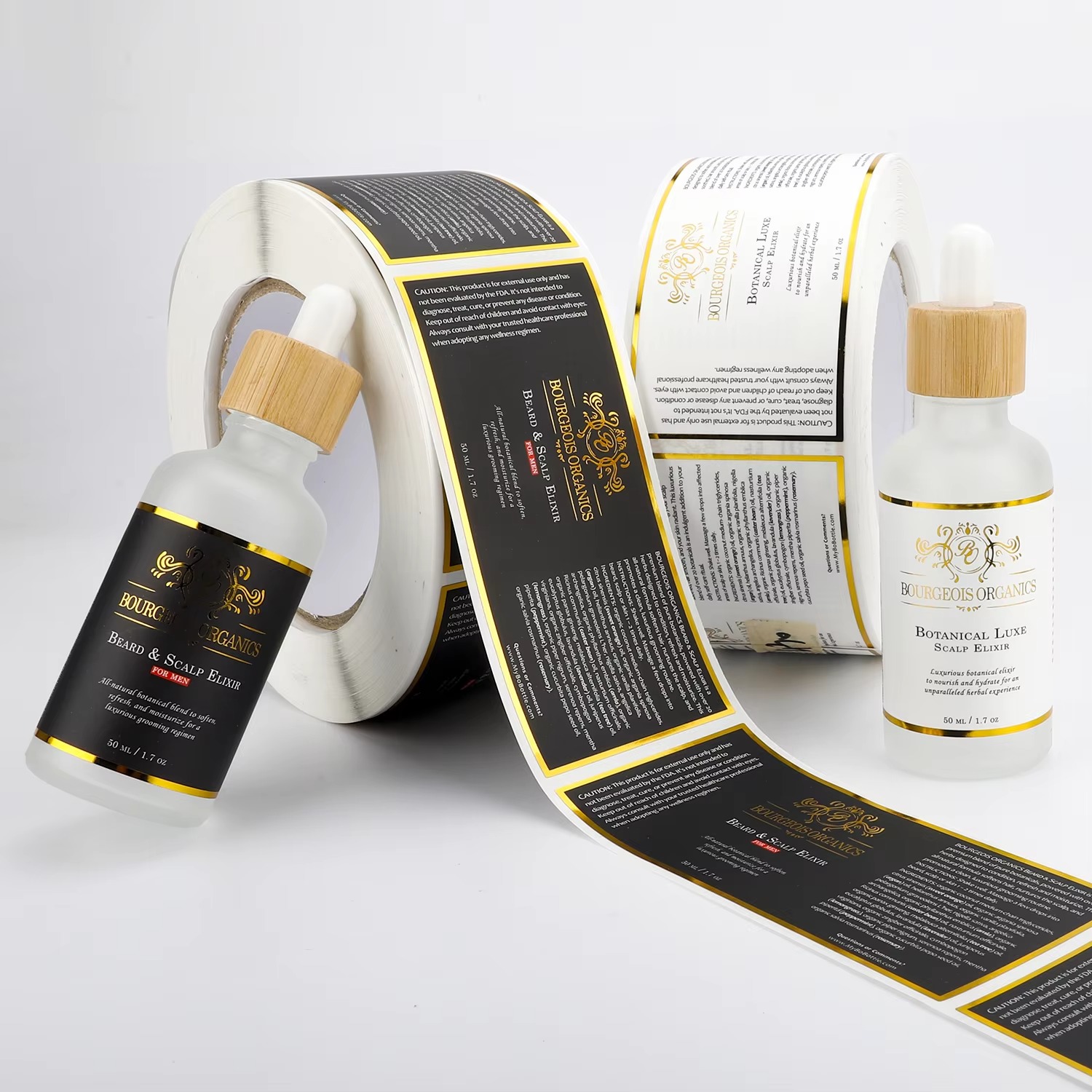 Custom Waterproof | White Viny - Sticker Label Roll avaliação e preço