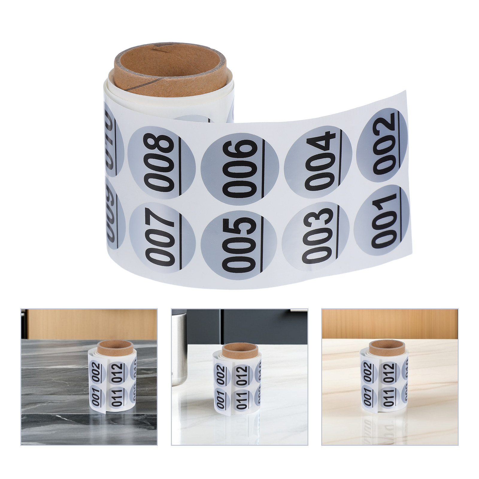 1 Roll Consecutive Number Stic - Sticker Label Roll avaliação e preço