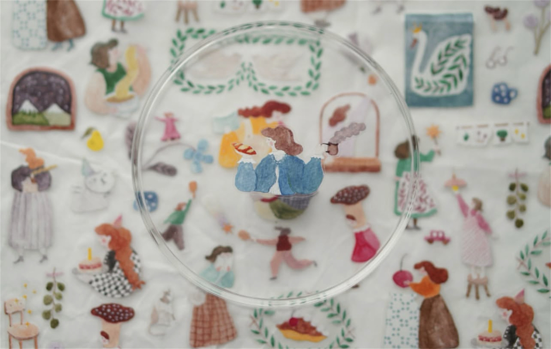 1 Loop Ivy Snow Vintage A Love - Washi Tape Set avaliação e preço