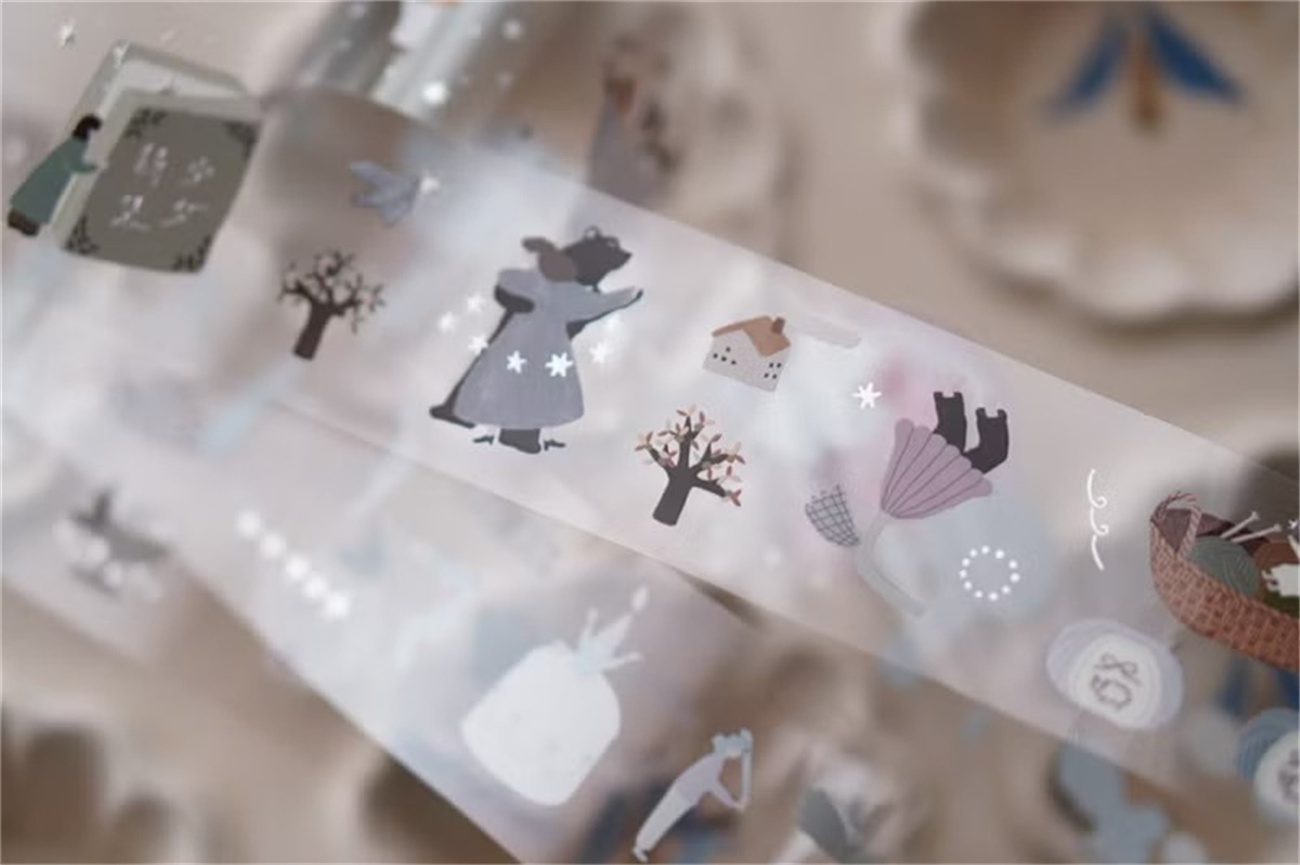 1 Loop Ivy Snow Vintage A Love - Washi Tape Set avaliação e preço