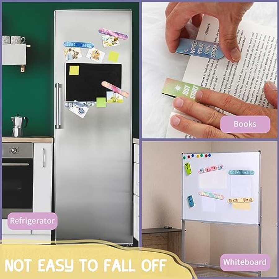 Magnetic Bookmarks - 15PCS Boo - Bookmark Magnetic Clip avaliação e preço