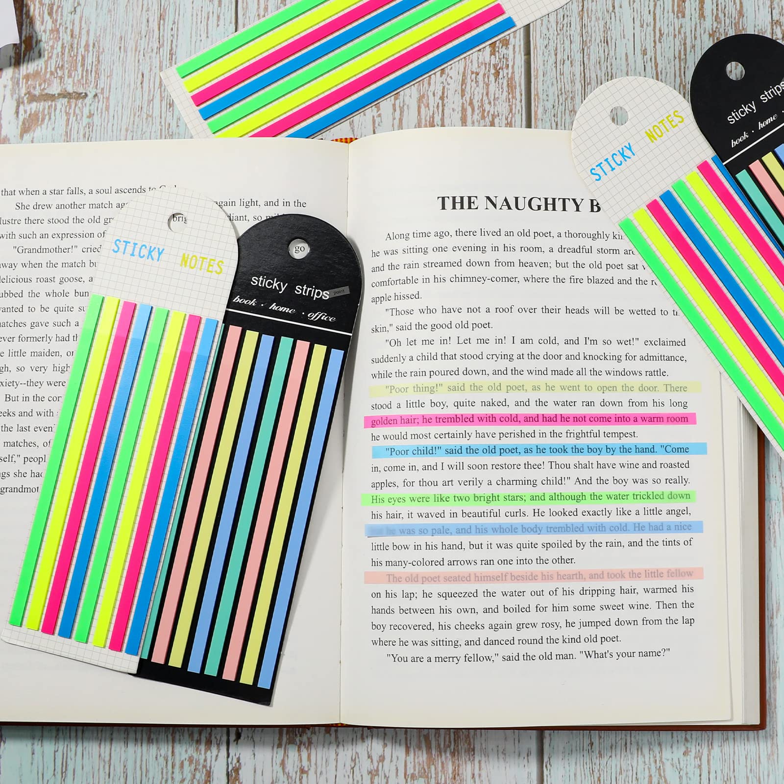 Multi-colored Long Strip Index - Index Tab Divider avaliação e preço