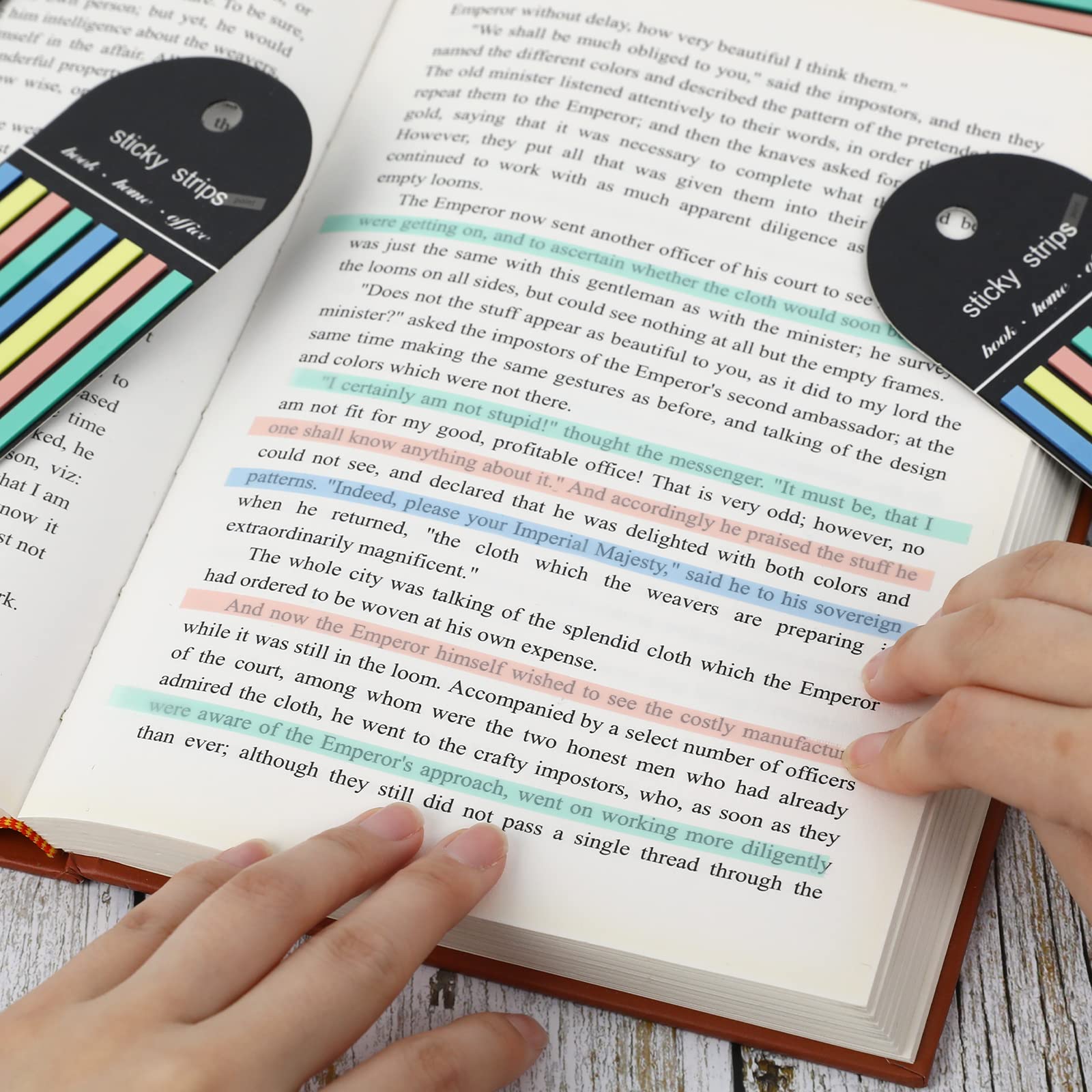 Multi-colored Long Strip Index - Index Tab Divider avaliação e preço