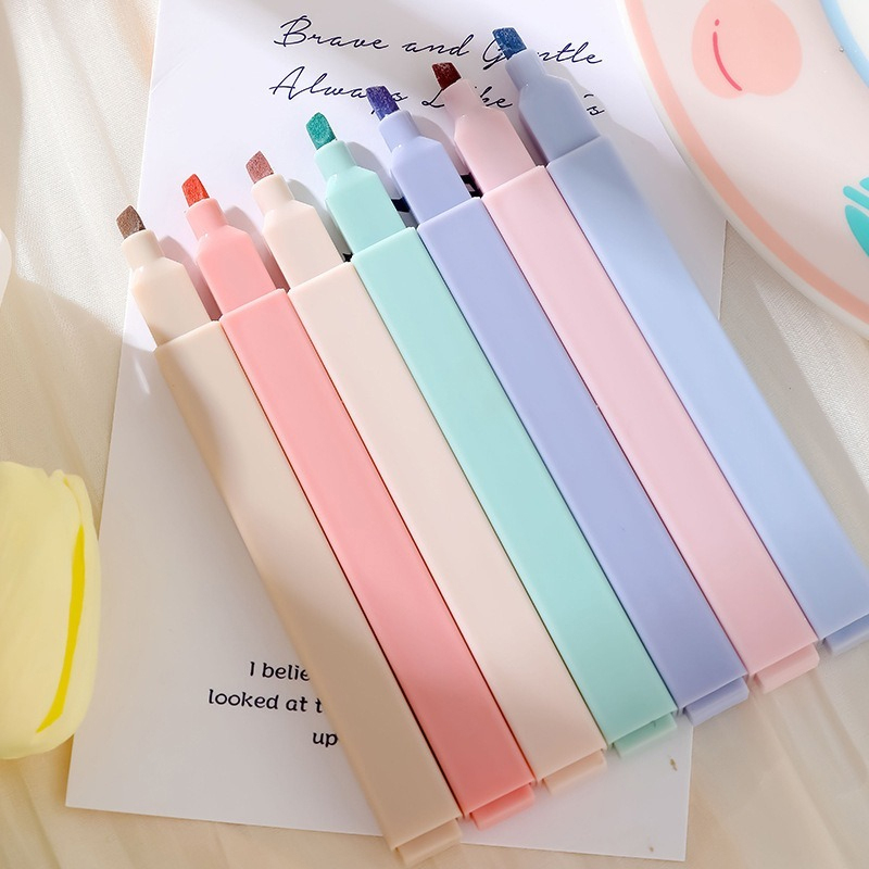 6pcs/set Pastel Color Highligh - Highlighter Set Pastel avaliação e preço