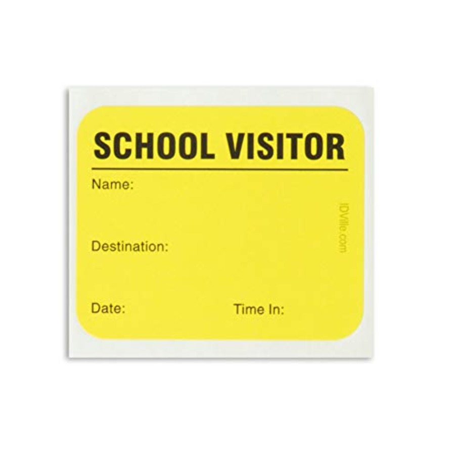 School Visitor Log Book Spiral - Carbon Copy Book avaliação e preço