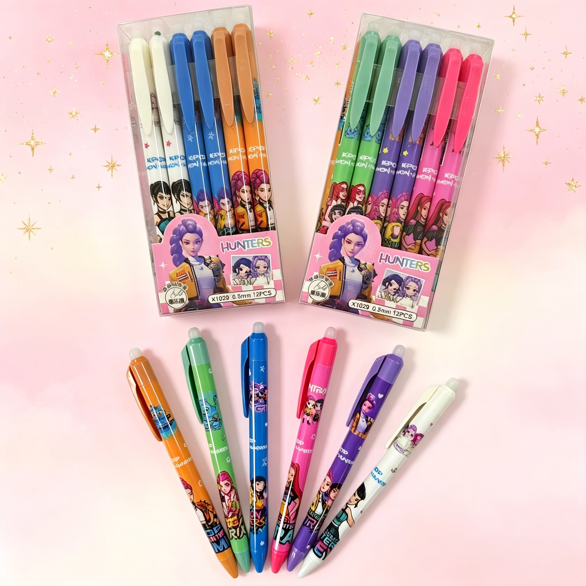 Cartoon Erasable Gel Pens Cute - Stationery Supplier avaliação e preço