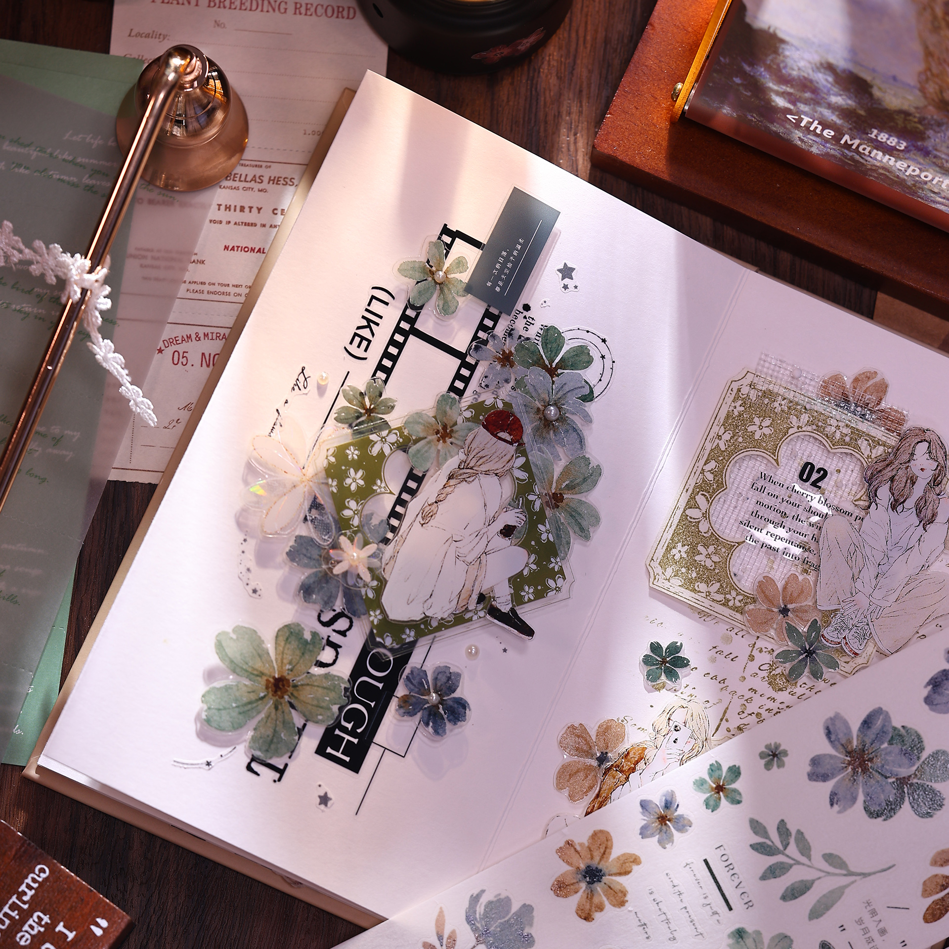 XiaoBaiJia Studio Vintage Yell - Washi Tape Set avaliação e preço