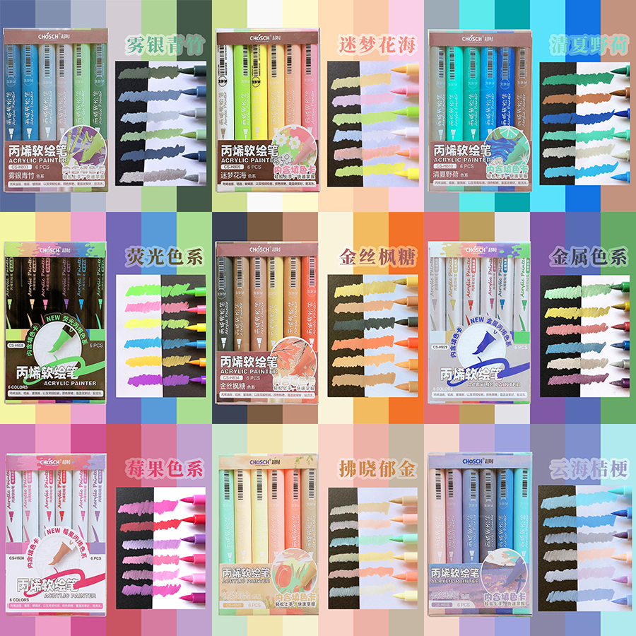 art supplies Aesthetic kawaii  - Highlighter Set Pastel avaliação e preço