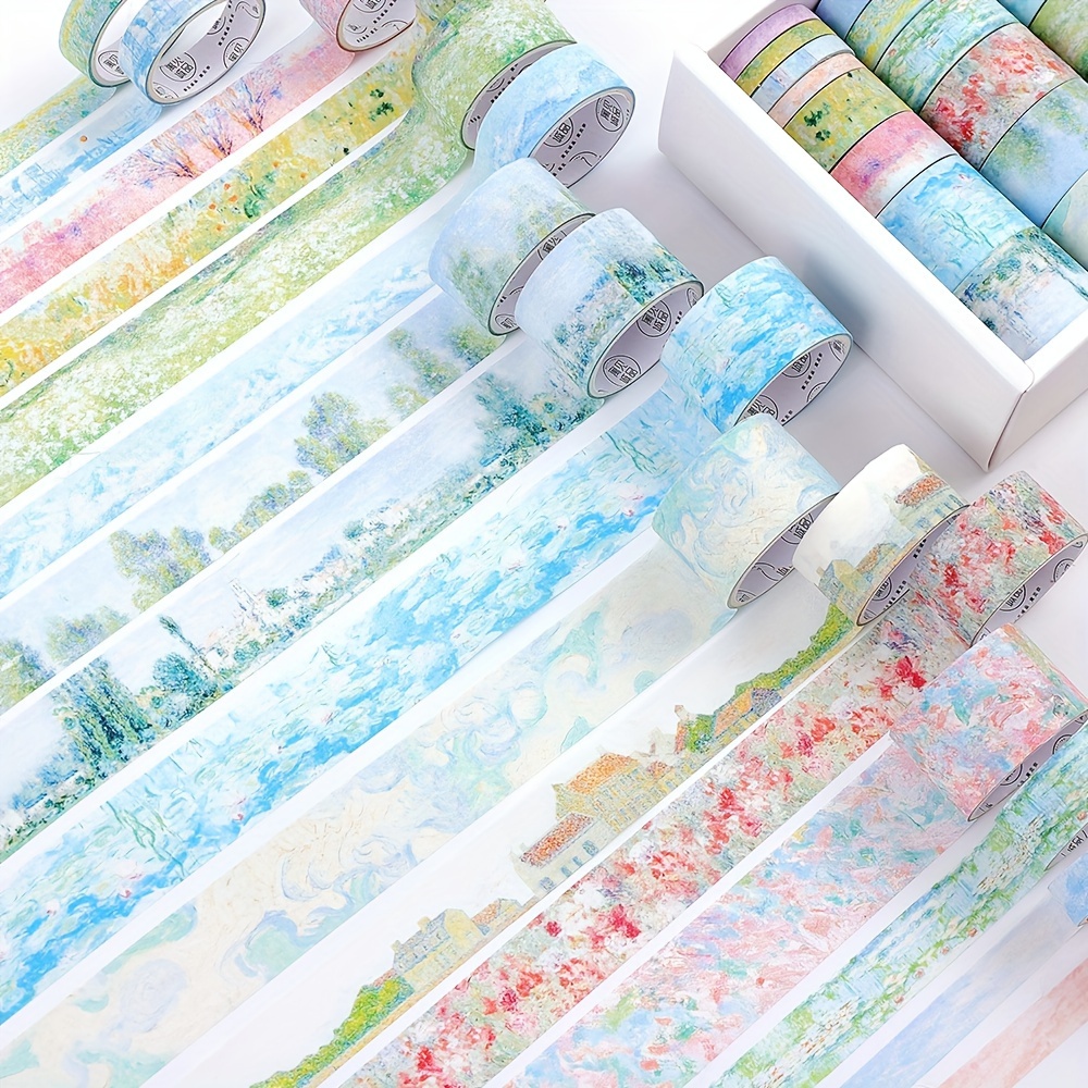 20 Rolls Vintage Garden Washi  - Washi Tape Set avaliação e preço