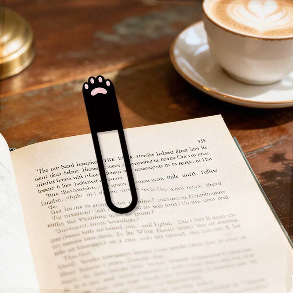 Creative Cartoon Acrylic Bookm - Bookmark Magnetic Clip avaliação e preço