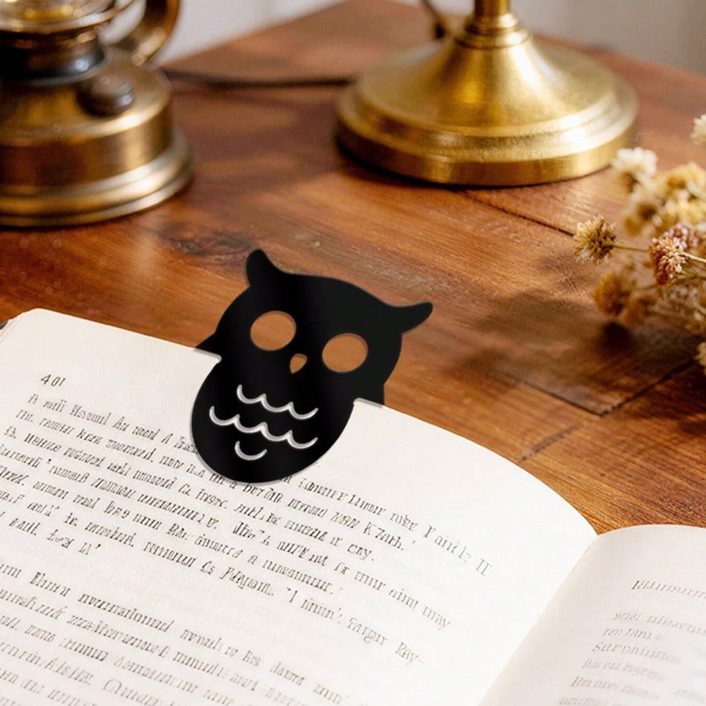 Creative Cartoon Acrylic Bookm - Bookmark Magnetic Clip avaliação e preço